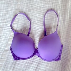 PINK Wear Everywhere Purple Bra 32D